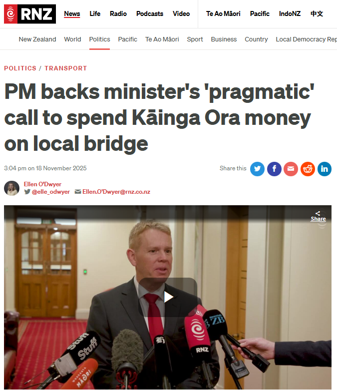 “Te Taihanga o Te Mana: Chris Bishop’s Pragmatic Betrayal of Housing, Mana Whenua, and Democratic Accountability” - 19 November 2025 