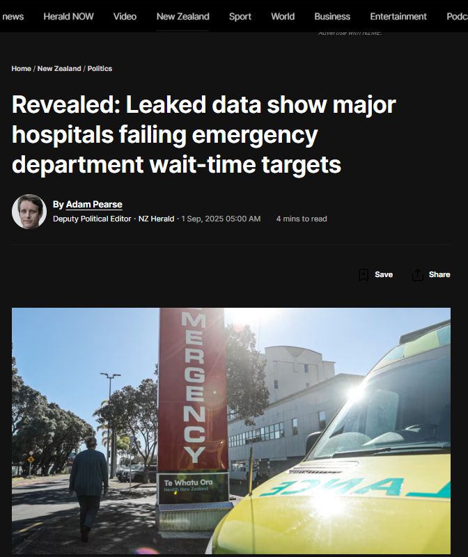 “The Corporate Vultures Circle as Our Health System Burns” - 1 September 2025