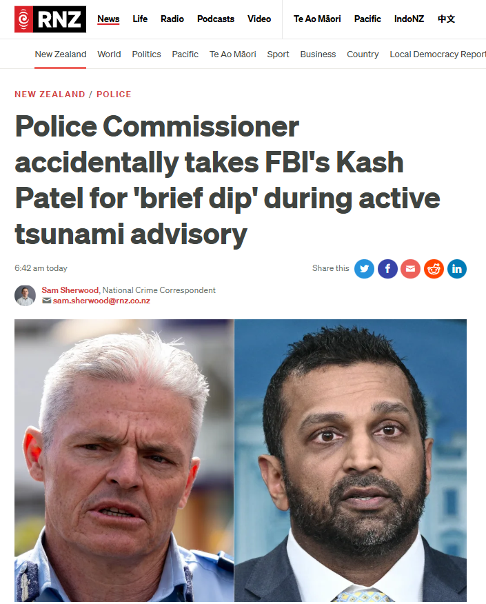 “When Colonisers Play in Tsunamis: The Reckless Symbolism of Power Without Accountability” - 18 November 2025