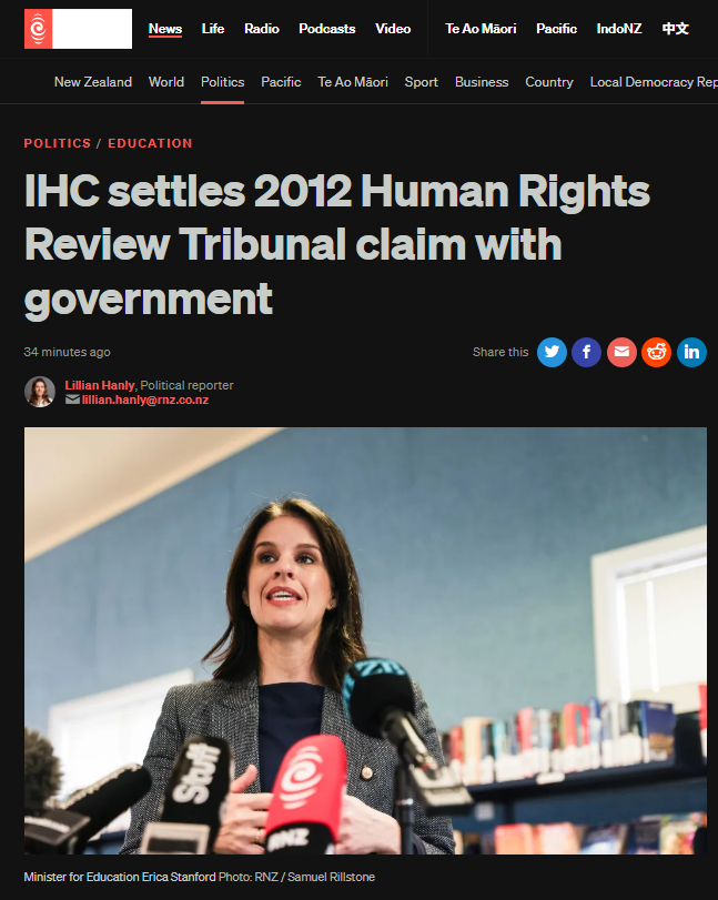 "How IHC’s Settlement Exposes a System Designed to Fail Disabled Tamariki" - 12 December 2025