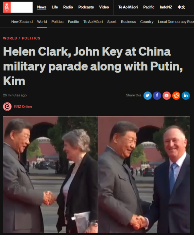 “A Treacherous Performance at the Theatre of Tyranny” - 3 September 2025