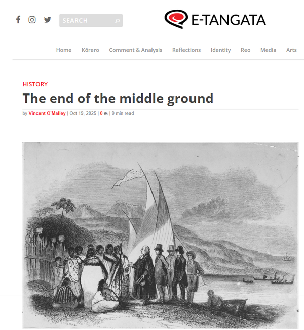 “When White Settlers Destroyed the Middle Ground” - 21 October 2025