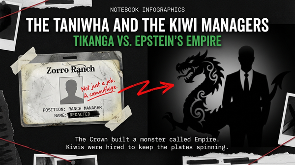“The Kiwi’s managing Epsteins baby‑making abattoir” - 3 February 2026
