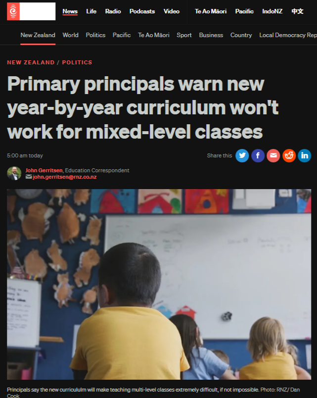 “How Erica Stanford and Elizabeth Rata Imposed an Untested Curriculum While Schools Screamed “Stop”” - 18 December 2025