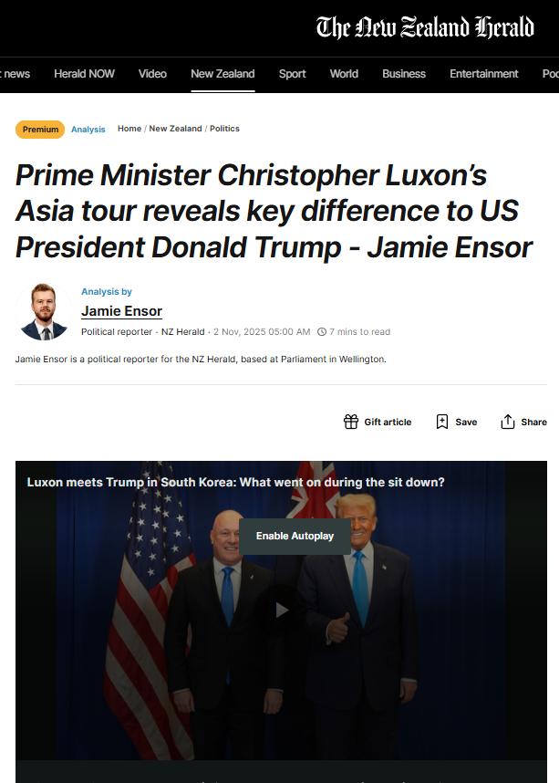 "THE SAME POISON IN DIFFERENT BOTTLES" - 2 November 2025