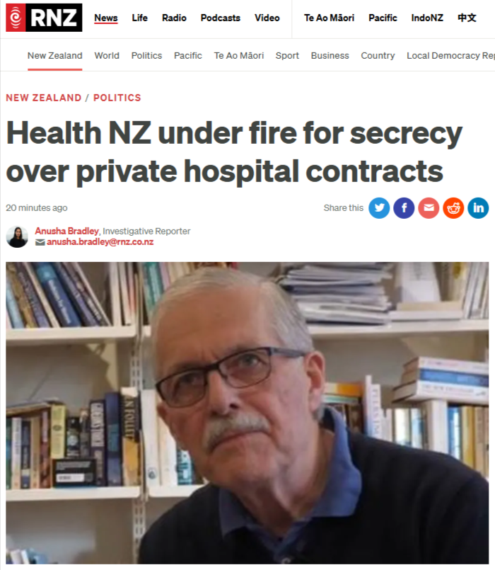 “The Corporate Capture of Our Hauora” - 26 August 2025