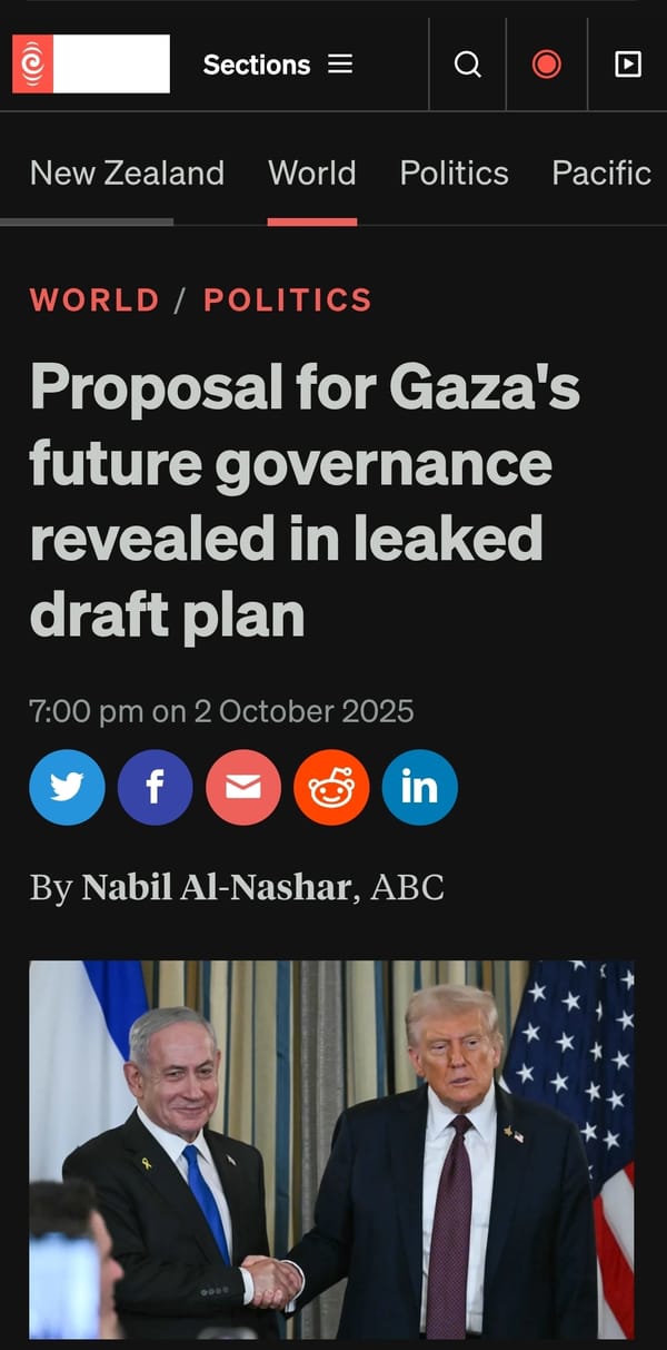 "Foreign Billionaires Plot Gaza’s Neocolonial Takeover - 3 October 2025