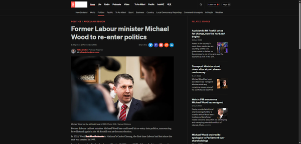 “Labour’s Integrity Crisis” - 24 November 2025