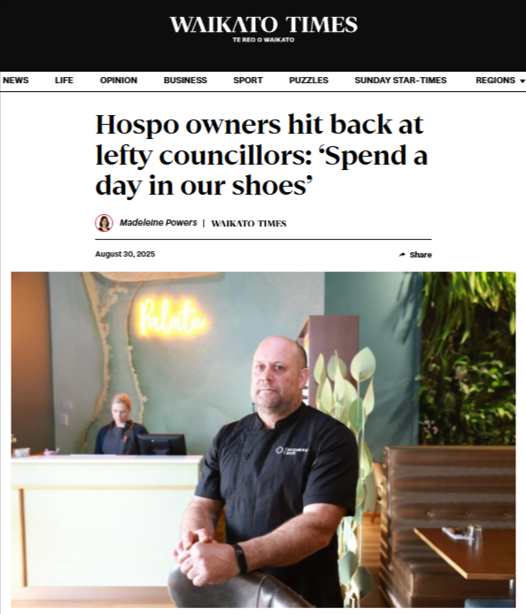 “When Business Owners Cry "Lefty Councillors" - 30 August 2025