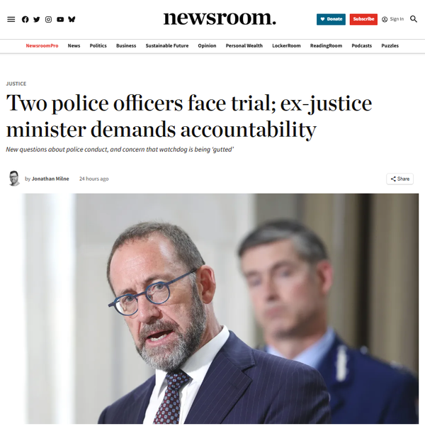 “GUTTED FROM WITHIN: How New Zealand Police Leadership Betrayed Justice While Gutting the Only Watchdog” - 21 November 2025