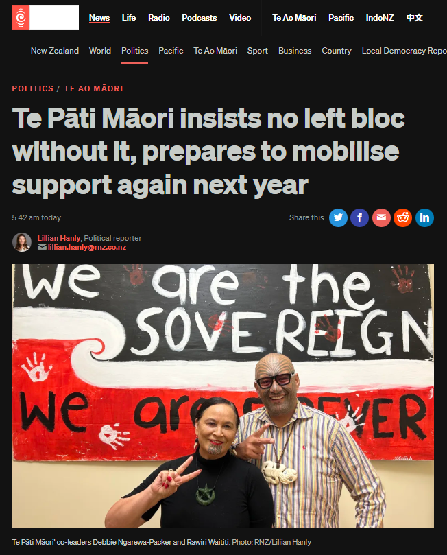 “THE WHARE IS ROTTEN: WHY TE PĀTI MĀORI MUST DECOLONISE ITSELF” - 23 December 2025