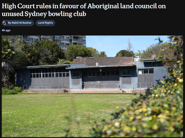 “Australian High Court Victory Exposes the Racist Sham of Crown Land "Ownership"“ - 3 September 2025
