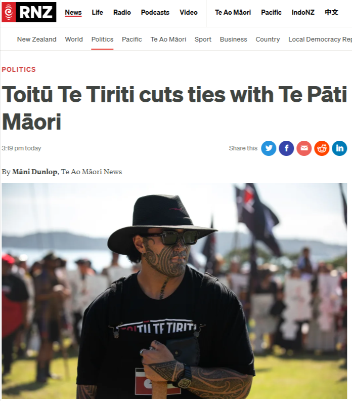 “The Rot Within: How Te Pāti Māori’s Power Hungry Elite Are Sabotaging Māori Liberation” - 2 October 2025