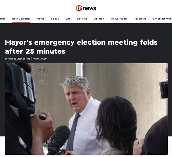 “When Power Gets Scared It Gets Dangerous, Kaipara Edition” - 18 October 2025