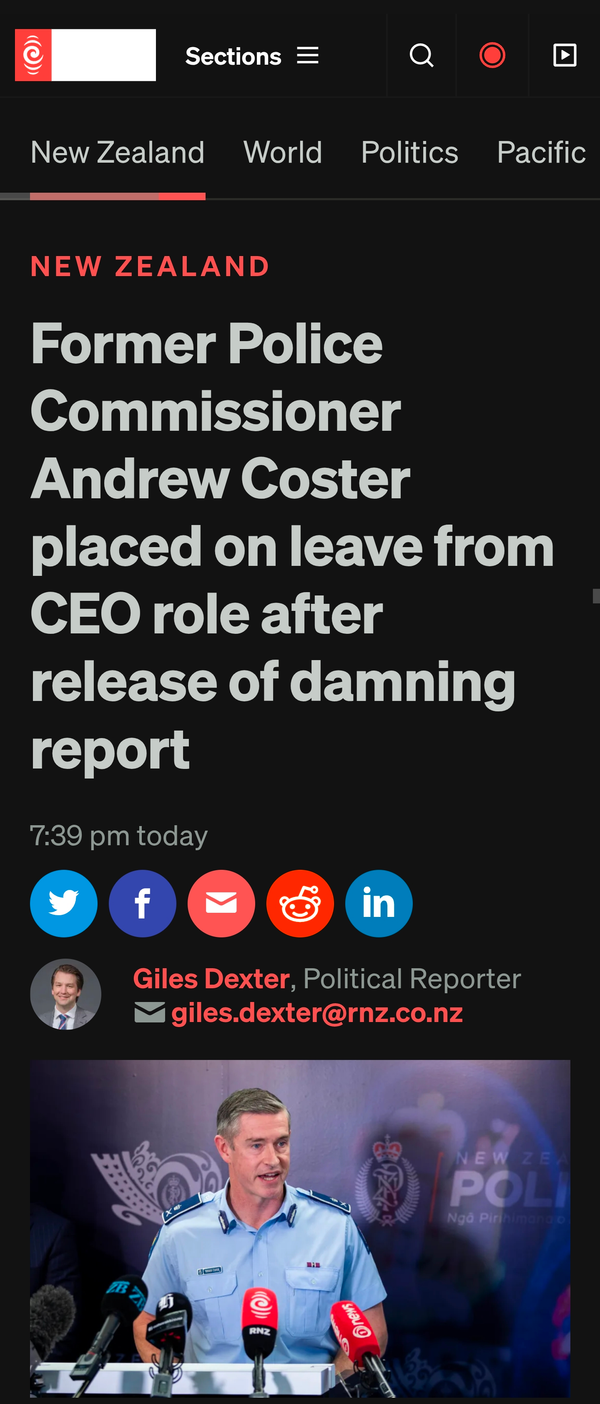 “Andrew Coster, Institutional Rot, and the Social Investment Mirage” - 11 November 2025