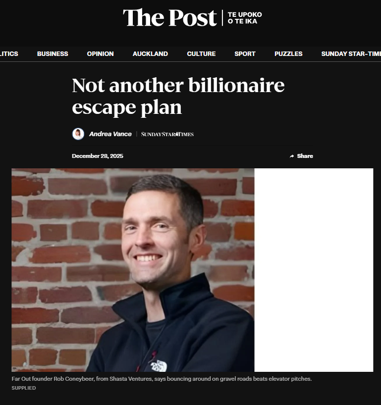 “ROLLING THROUGH THE TRAP: HOW SILICON VALLEY’S “FAR OUT” FOUNDATION IS REPACKAGING WEALTH EXTRACTION IN AOTEAROA” - 30 December 2025