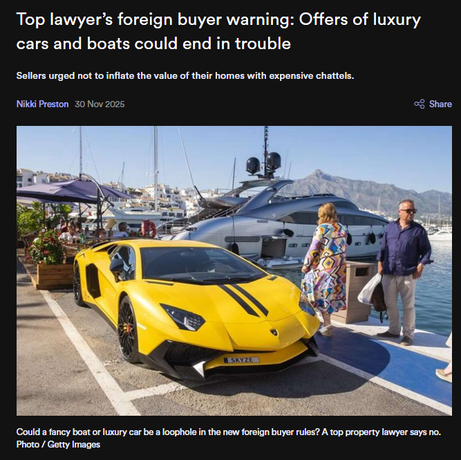 “How OneRoof Manufactures a Non-Problem to Obscure the Real Housing Crisis” - 1 December 2025