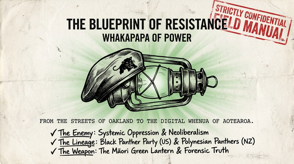 “Illuminating the Path to Liberation: Black Panther Party, Māori Green Lantern, and the White-Supremacist Neoliberal State” - 18 January 2026