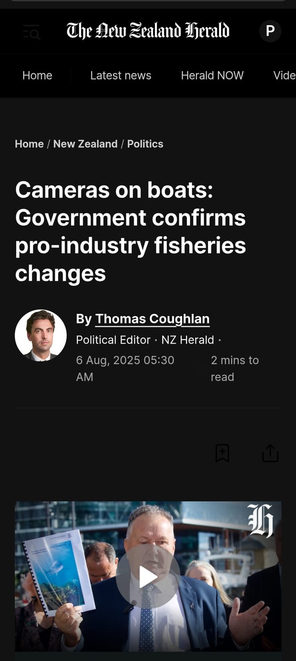 “Kōrā Kino - The Rotten Claws: Shane Jones' Corporate Capture of Māori Moana” - 6 August 2025