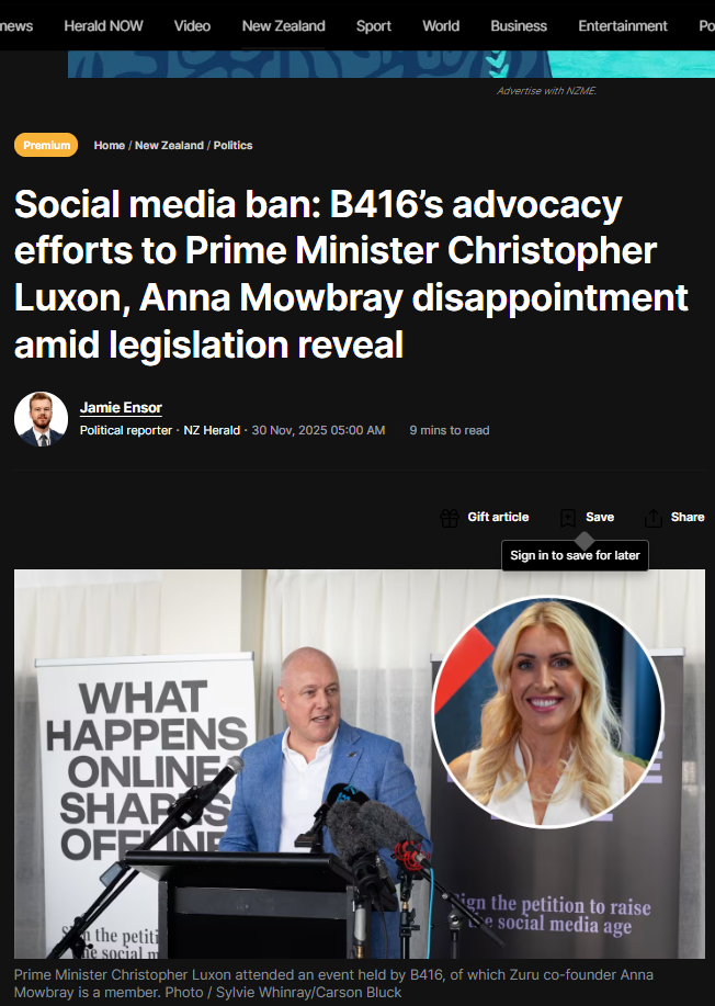 “The “Pretty Disappointed” Text: A Billionaire’s Tantrum and the Digital Poll Tax” - 30 November 2025