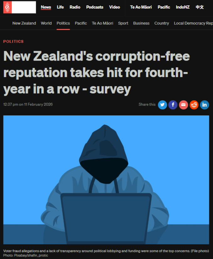 "THE ROTTING WAKA: How a White Supremacist Coalition Sold Aotearoa's Integrity to the Highest Bidder—and Left Whānau to Drown" - 12 February 2026